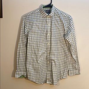 Thomas Dean Long Sleeve Button Up L/G